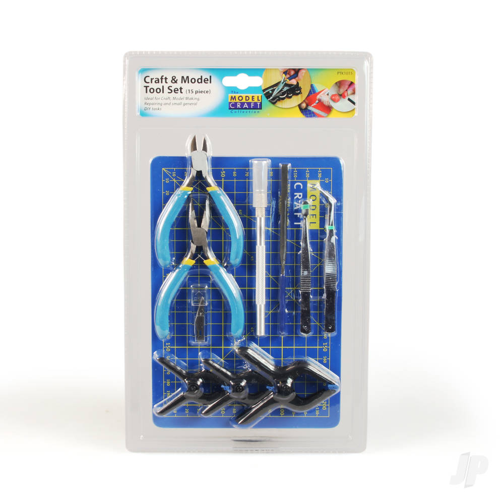 Modelcraft Craft & Model Tool Set 15 pcs (PTk1015) SHSPTK1015 2