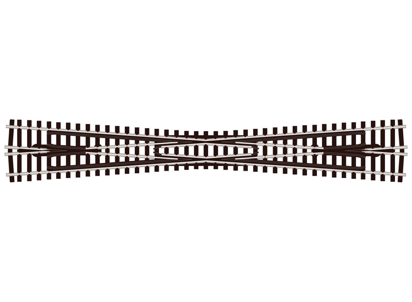 Peco N Long Crossing (8° angle) SL-394 1