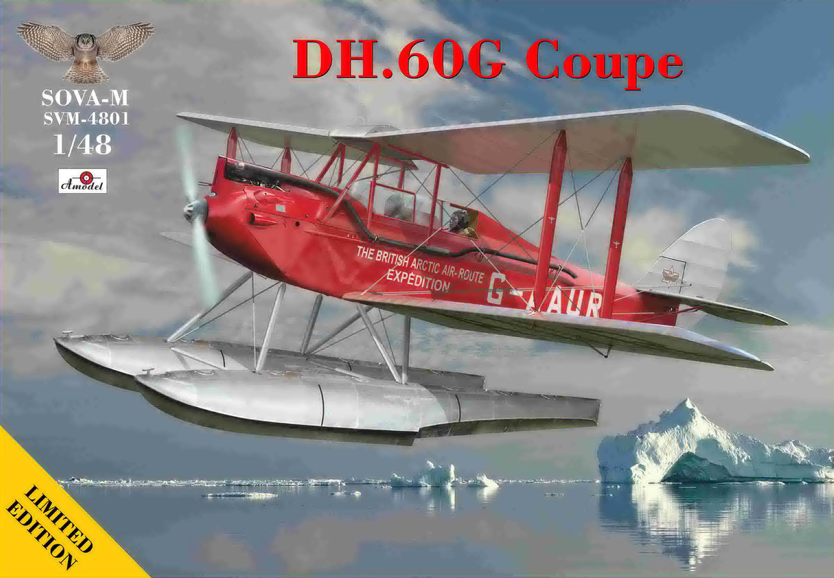 de Havilland DH.60G Coupe seaplane (Polar British expedition)