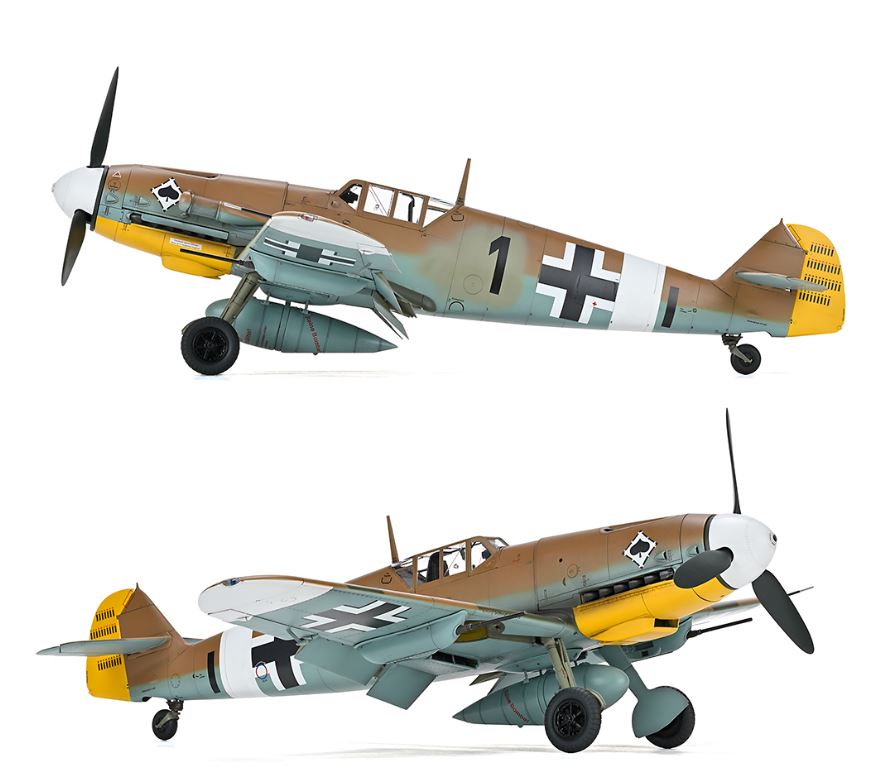ZOUKEI MURA 1/32 Messerschmitt Bf109 G-4 Desert And Eastern Front Markings sws25