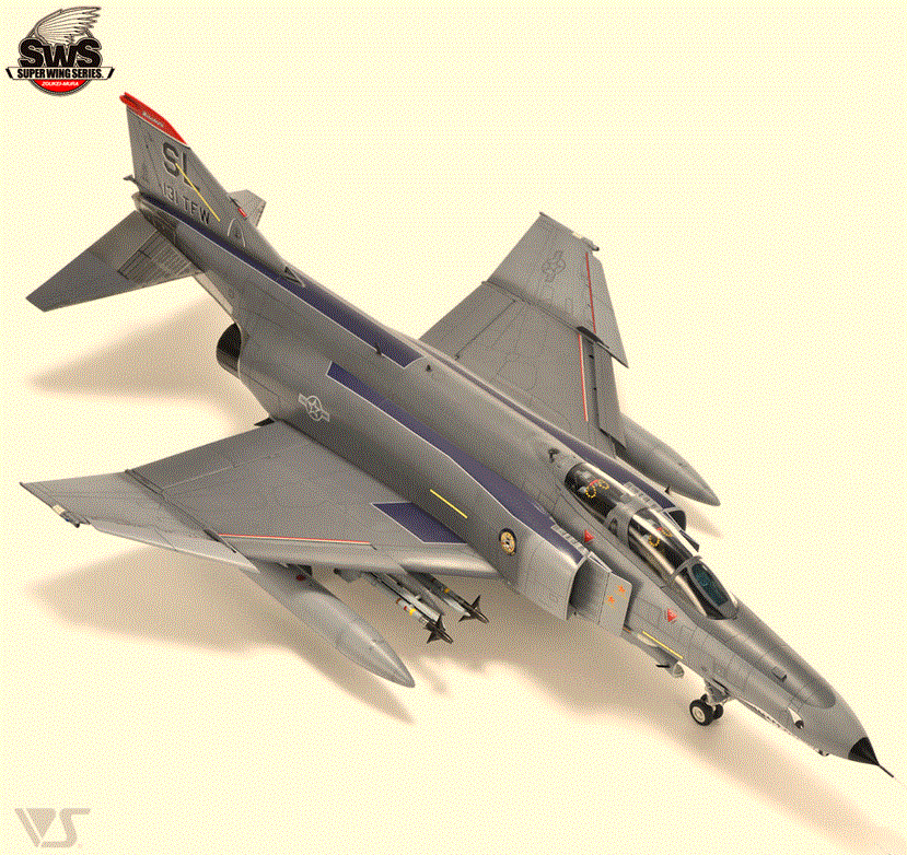 Zoukei Mura SWS48-15 1/48 F-4E Late Phantom II USAF Missouri ANG 3