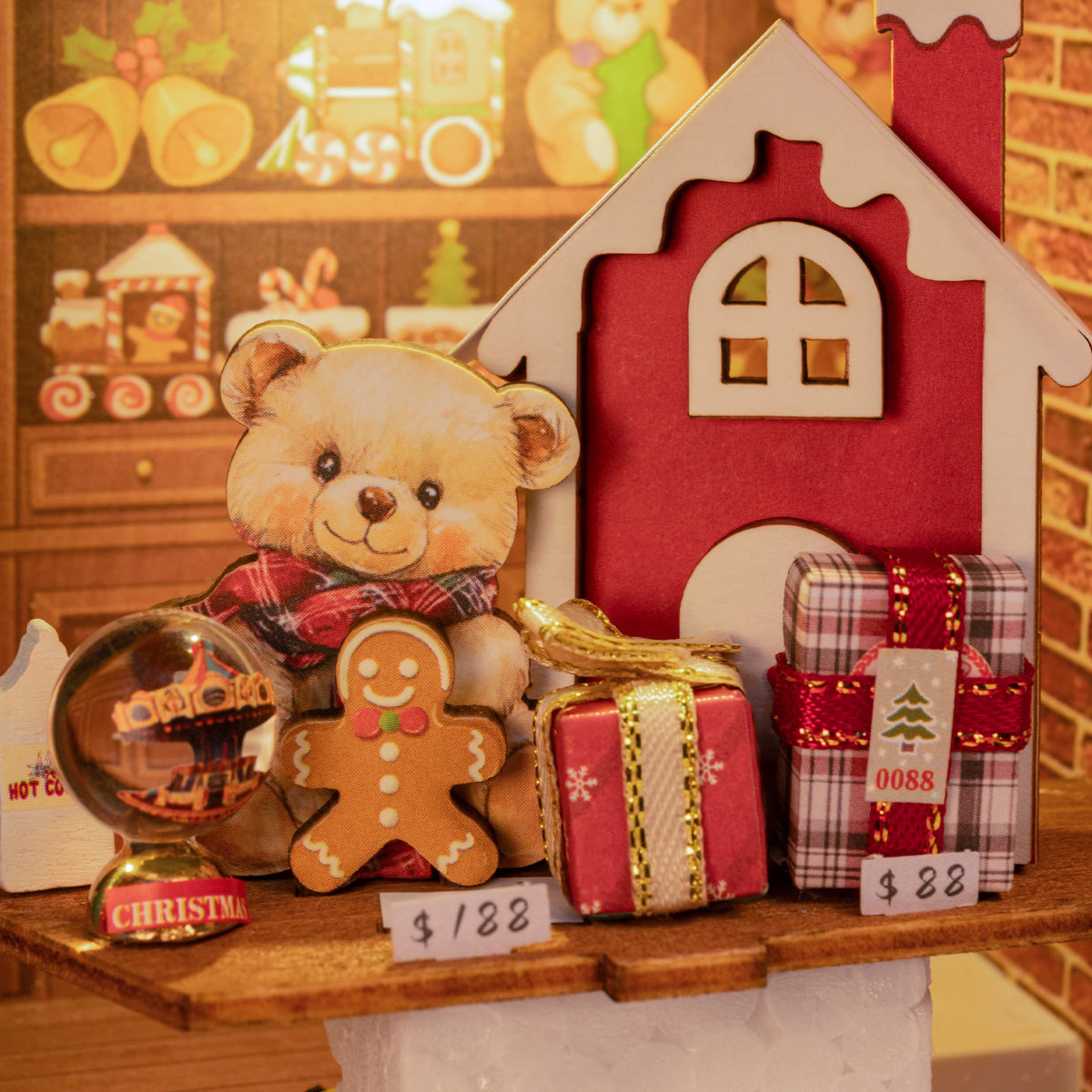 Rolife Santa'S Toy Shop DP006