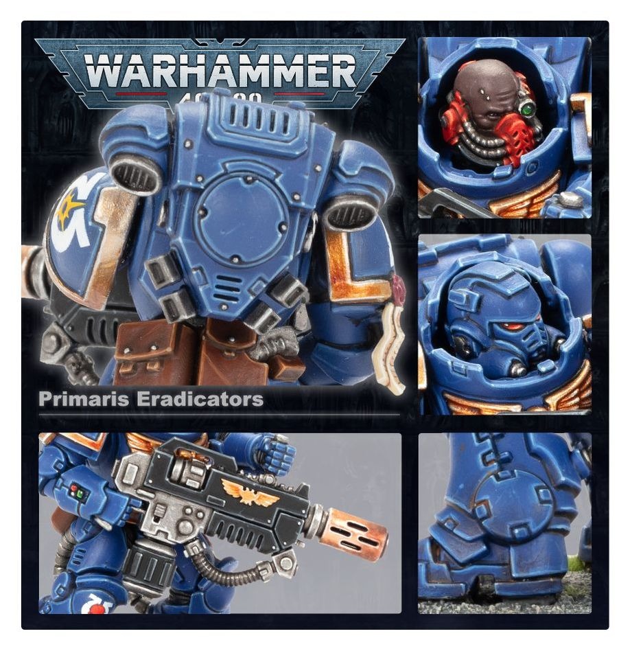 Space Marines Primaris Eradicators 48-43