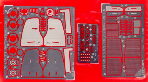 Lotus 79 1978 detail set (designed to be used with Tamiya kits TA20060)