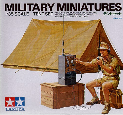 Tent Set and DAK/Afrika Korps radio operator LTD Re-issue