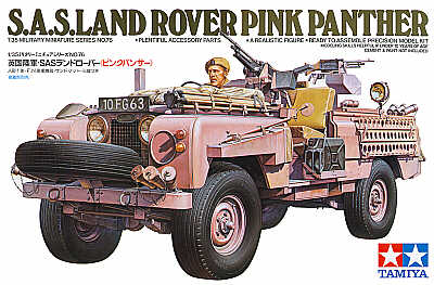 SAS Land Rover 'Pink Panther'