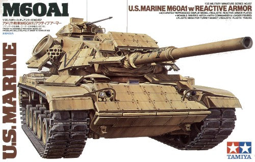 M60A1 Patton with re-active armour