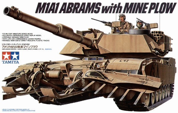 M1A1 Abrams with Mine Plow