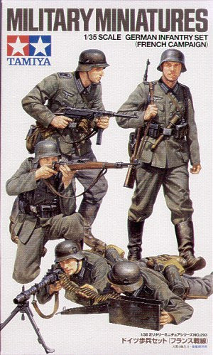 German (WWII) Infantry x 4 (French Campaign)