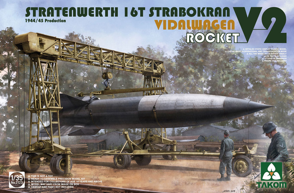 Takom Stratenwerth 16t Strabokran - TAK02123 - Military Vehicle Kits