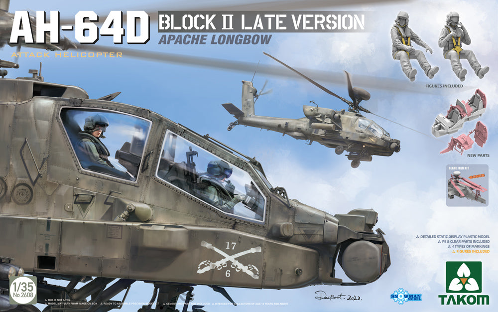 Takom Bell/Boeing AH-64D Apache - TAK02608