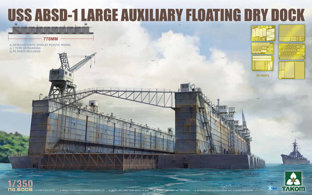 Takom USS ABSD-1 Large Auxiliary - TAK06006