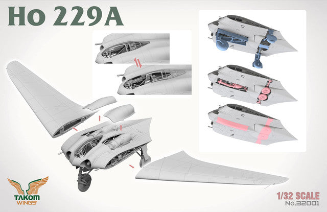 Horten Ho-229A with seated pilot