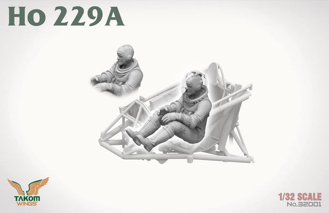 Horten Ho-229A with seated pilot
