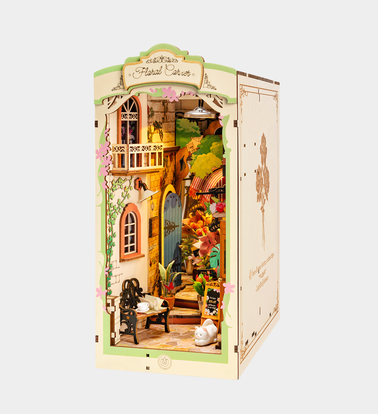 Rolife Floral Corner Booknook TGB09 1