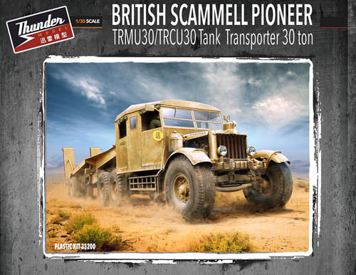 Thunder Models Scammell Pioneer TRMU30/TRCU30 - THU35200 - Military Vehicle Kits