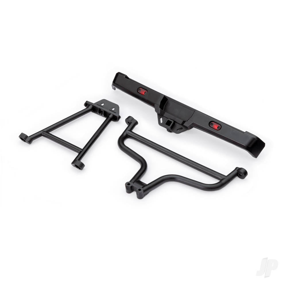 Traxxas Bumper, rear/ bumper mounts, rear (upper & lower) (fits Ford Raptor R) TRX10152