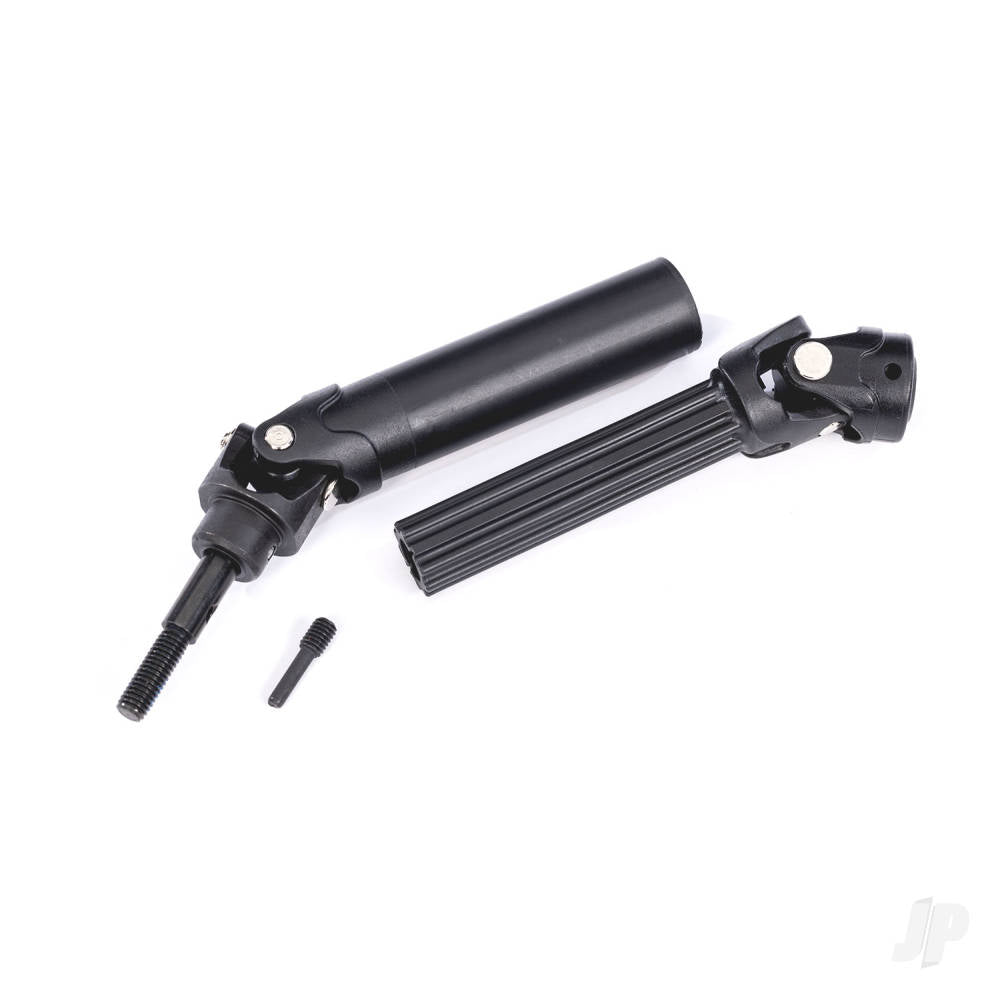 Traxxas Driveshaft assembly, front or rear, Maxx Duty steel core (left or right) (1) (fully assembled, ready to install)/ screw pin (1) TRX10250