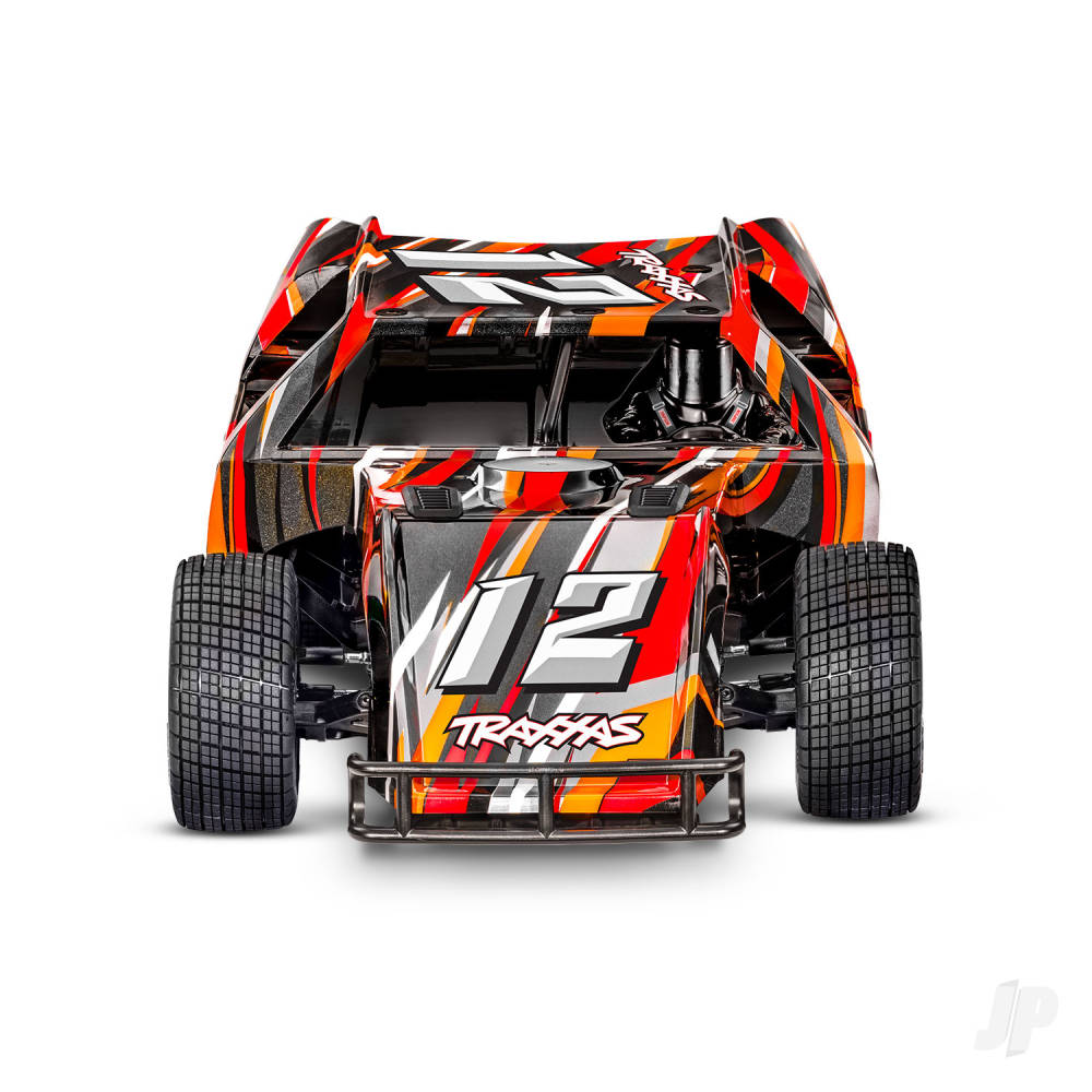 Traxxas Slash Modified BL-2S 1:10 2WD RTR Dirt Oval Racer, Orange (TRX104354-74-ORNG)