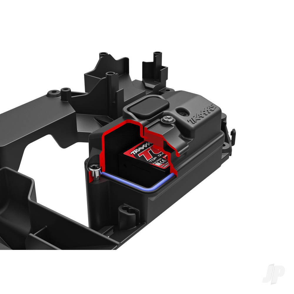 Traxxas Disruptor 4S VXL 1:10 26in Electric Brushless Race Boat with Rapid Right, Blue (TRX106064-4-BLUE)