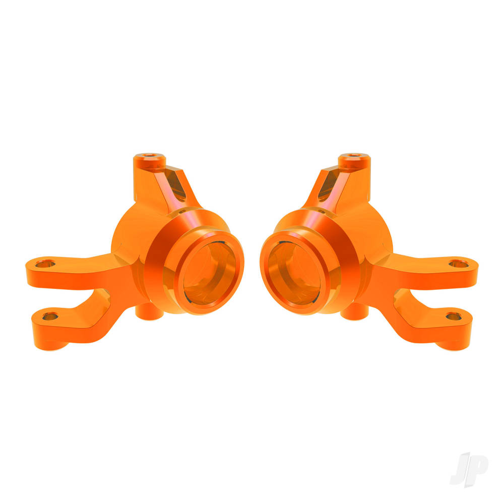 Traxxas Steering blocks, 6061-T6 aluminium (TRX10734-ORNG)