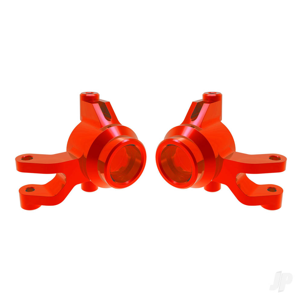 Traxxas Steering blocks, 6061-T6 aluminium (TRX10734-RED)
