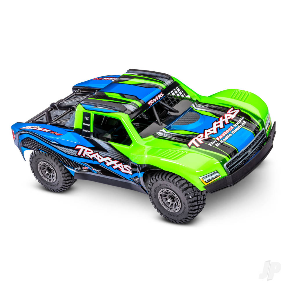 Traxxas Mini Slash BL-2S 4X4 RTR Short Course Truck, Green