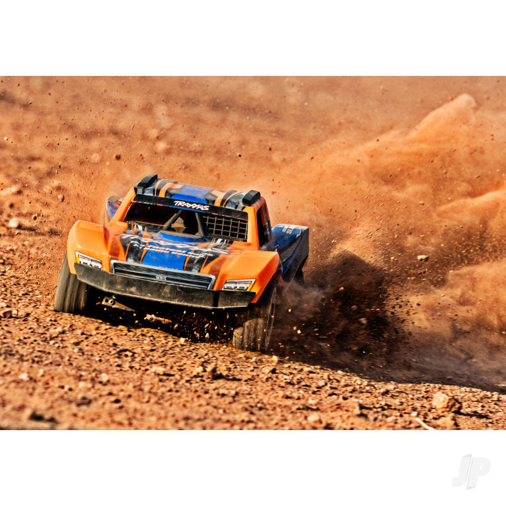 Traxxas Mini Slash BL-2S 4X4 RTR Short Course Truck, Orange