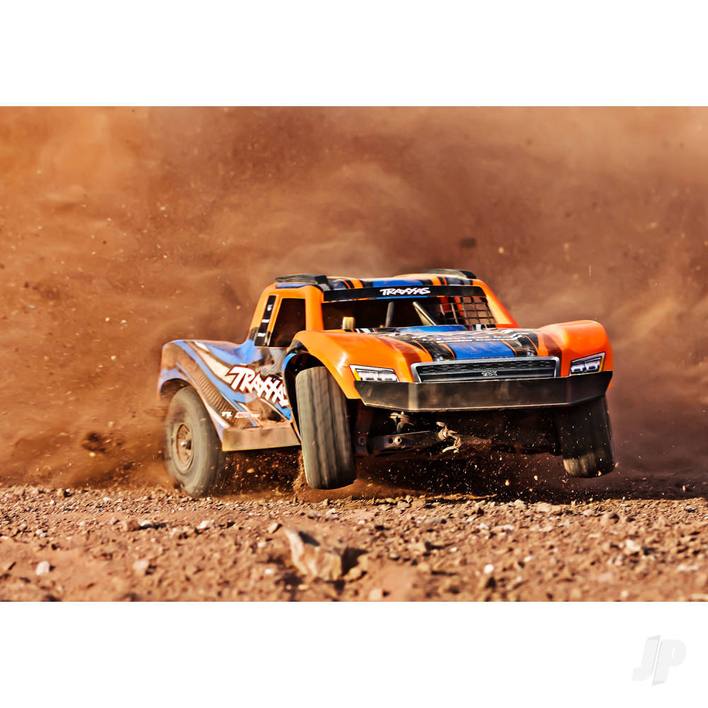 Traxxas Mini Slash BL-2S 4X4 RTR Short Course Truck, Orange