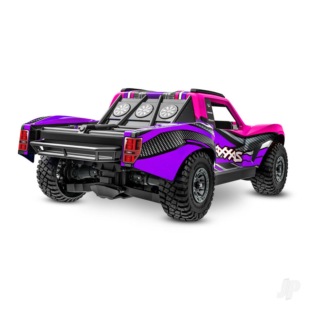 Traxxas Mini Slash BL-2S 4X4 RTR Short Course Truck, Pink