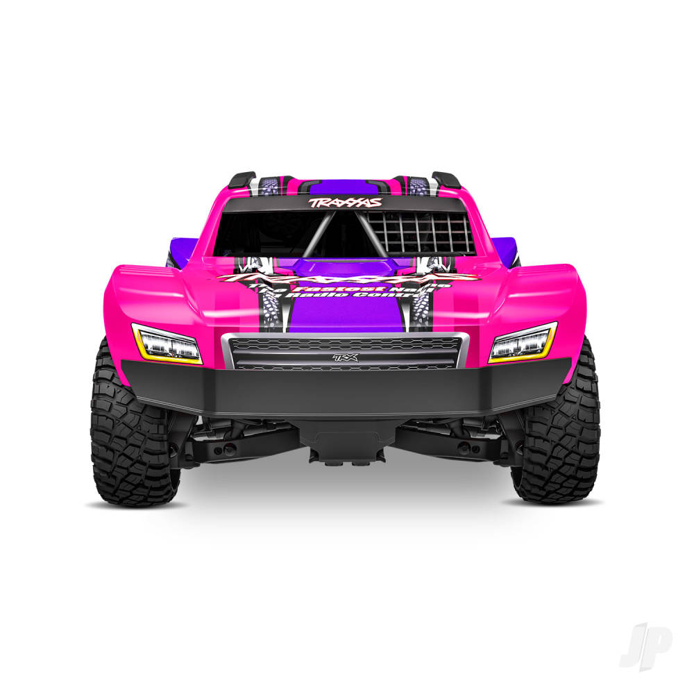 Traxxas Mini Slash BL-2S 4X4 RTR Short Course Truck, Pink