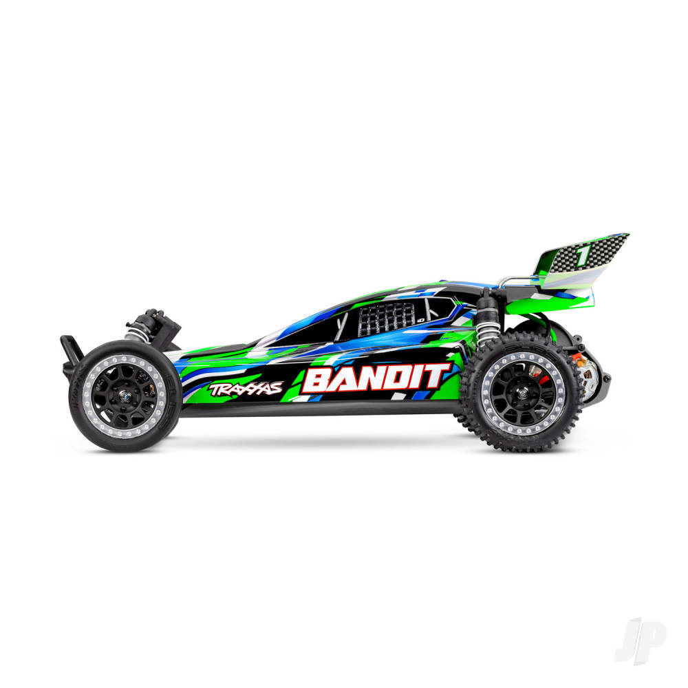 Traxxas Bandit HD 1:10 2WD RTR Electric Buggy, Green (TRX24254-8-GRN)