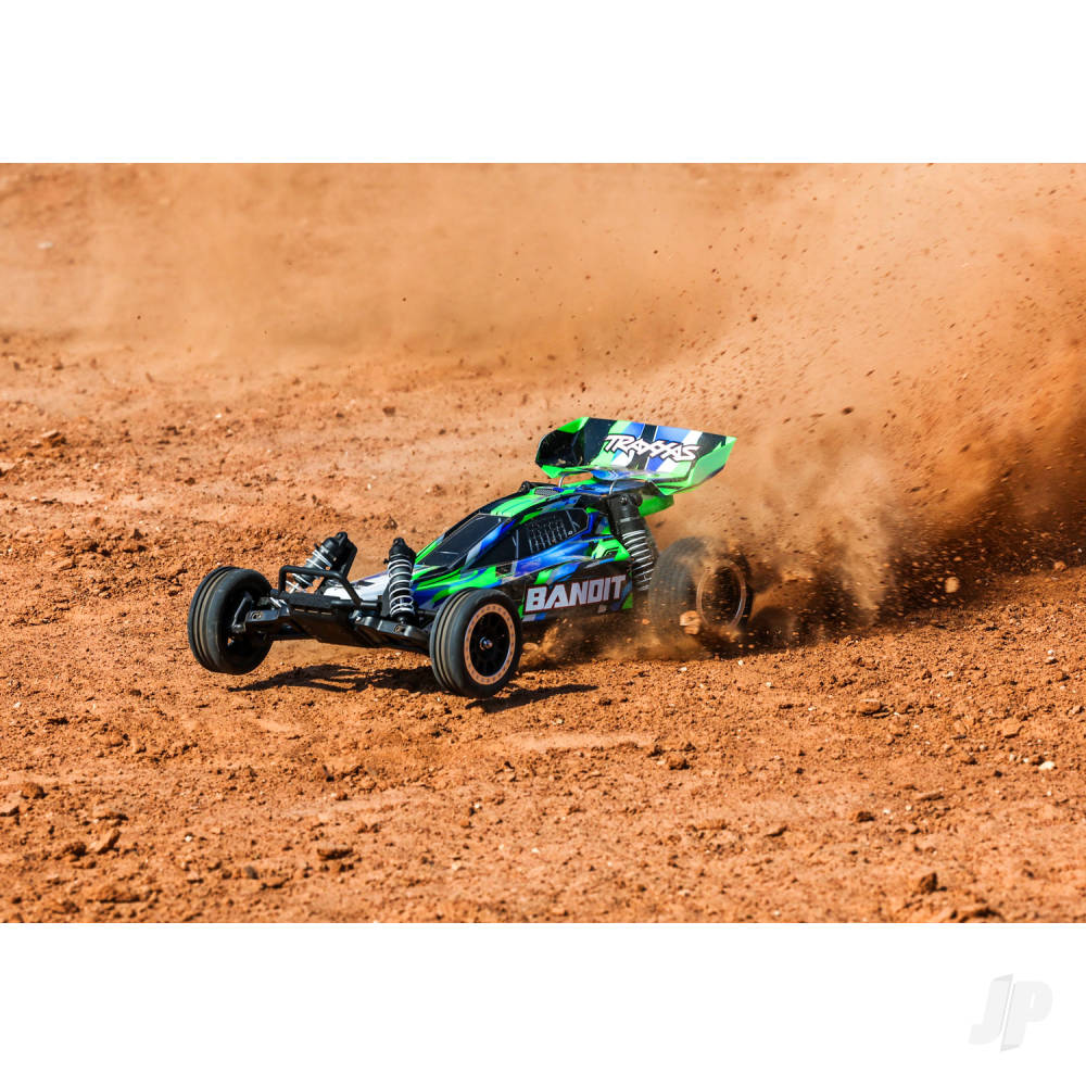 Traxxas Bandit HD 1:10 2WD RTR Electric Buggy, Green (TRX24254-8-GRN)