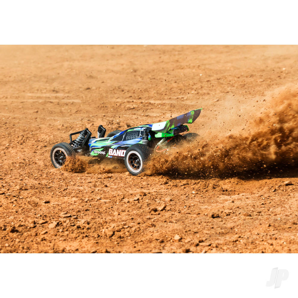 Traxxas Bandit HD 1:10 2WD RTR Electric Buggy, Green (TRX24254-8-GRN)