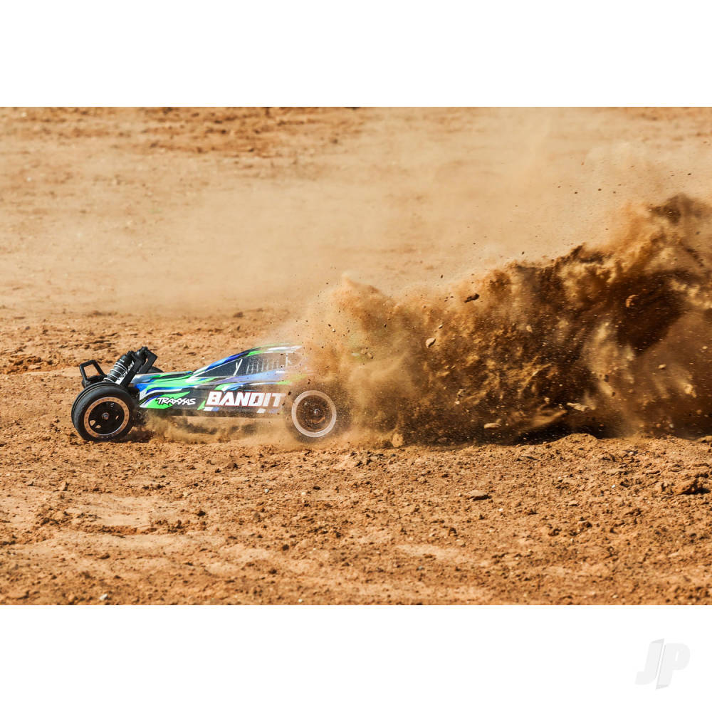 Traxxas Bandit HD 1:10 2WD RTR Electric Buggy, Green (TRX24254-8-GRN)