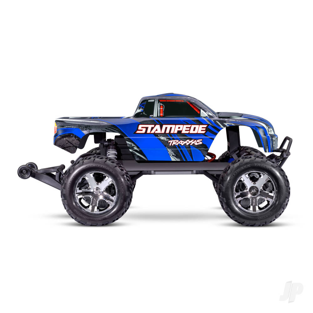 Traxxas Stampede HD 1:10 Electric 2WD RTR Monster Truck, Blue (TRX36254-8-BLUE)