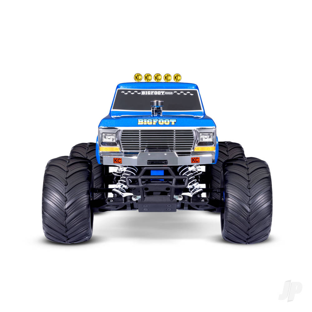 Bigfoot HD BL-2S 1:10 2WD RTR Monster Truck, Blue (+ TQ 2-ch, BL-2S, 3300kV, Clipless Body)