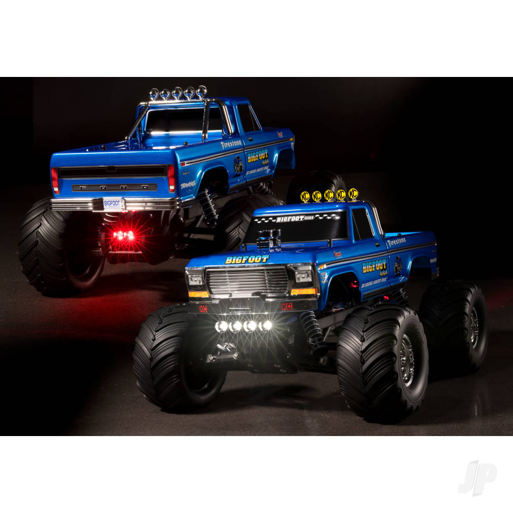 Traxxas LED light set, complete (includes front and rear bumpers with LED - TRX3697