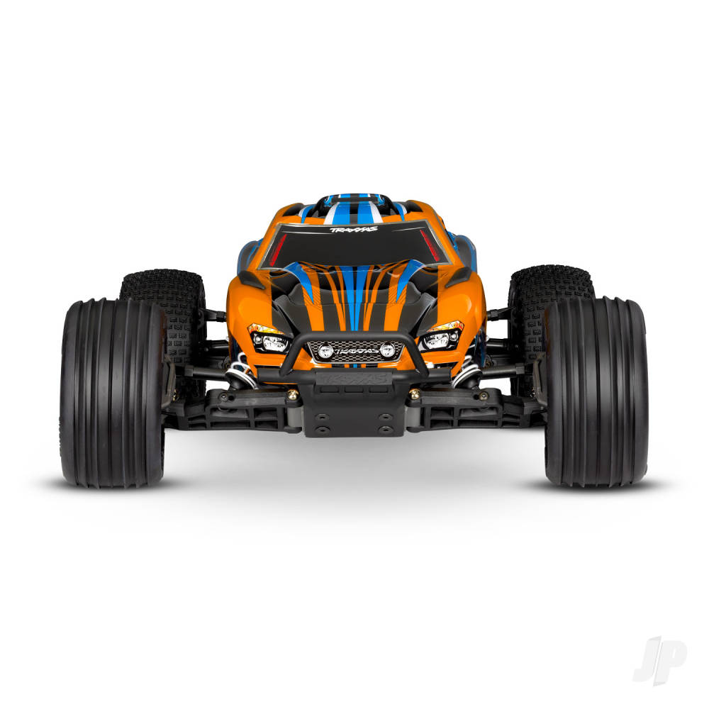 Traxxas Rustler HD 1:10 2WD RTR Electric Stadium Truck, Orange (TRX37254-8-ORNG)