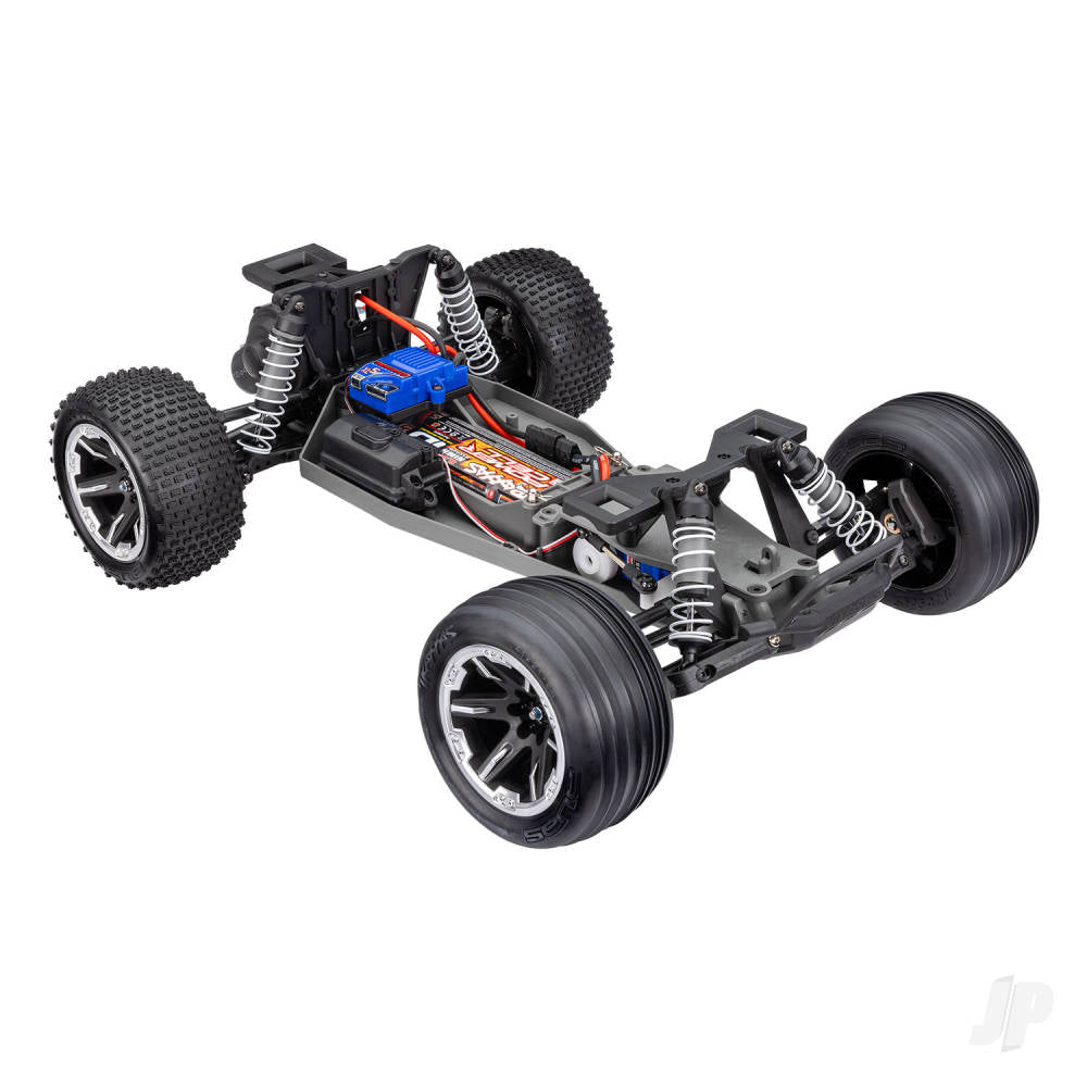 Traxxas Rustler HD 1:10 2WD RTR Electric Stadium Truck, Red (TRX37254-8-RED)