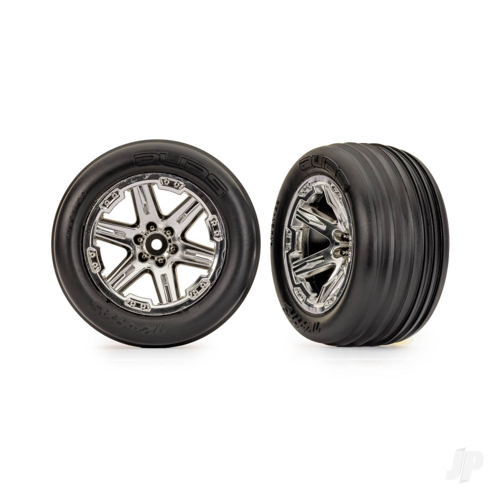 Traxxas Wheels & Tyres, Assembled, Glued (TRX3779)