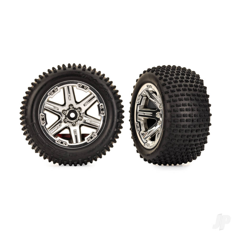 Traxxas Wheels & Tyres, Assembled, Glued (TRX3779X)