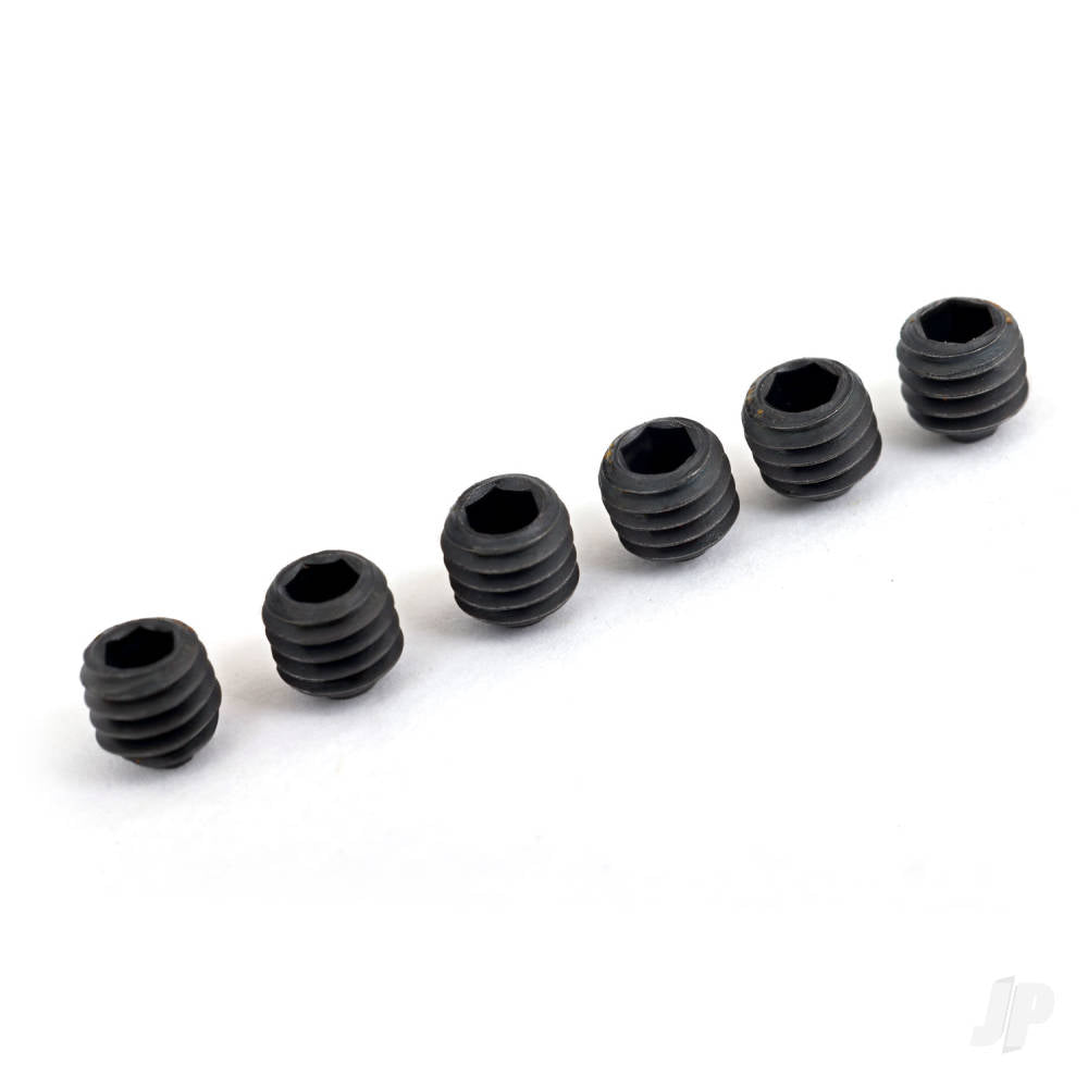Traxxas Screws, set (grub), 4mm (with heavy duty threadlock) (6) TRX4897X - RC Car Spares