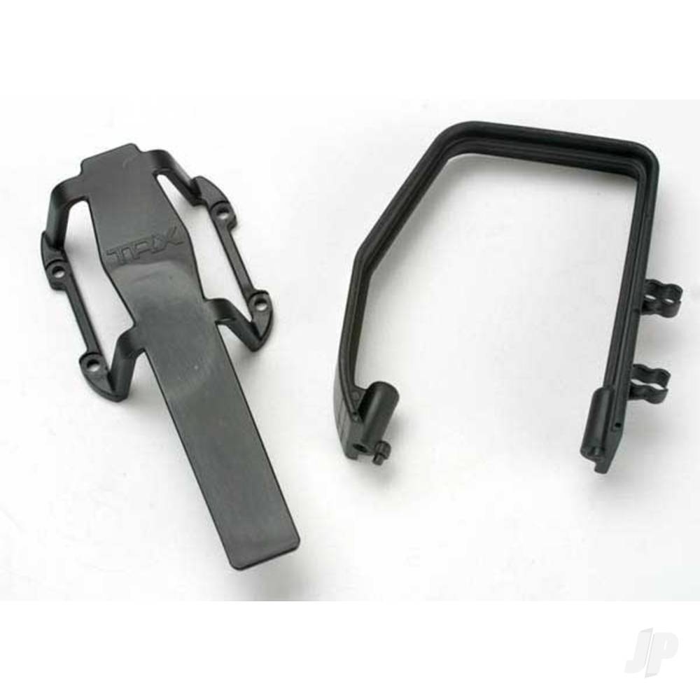 Traxxas Roll hoop, plastic / transmission skid guard, plastic TRX5316