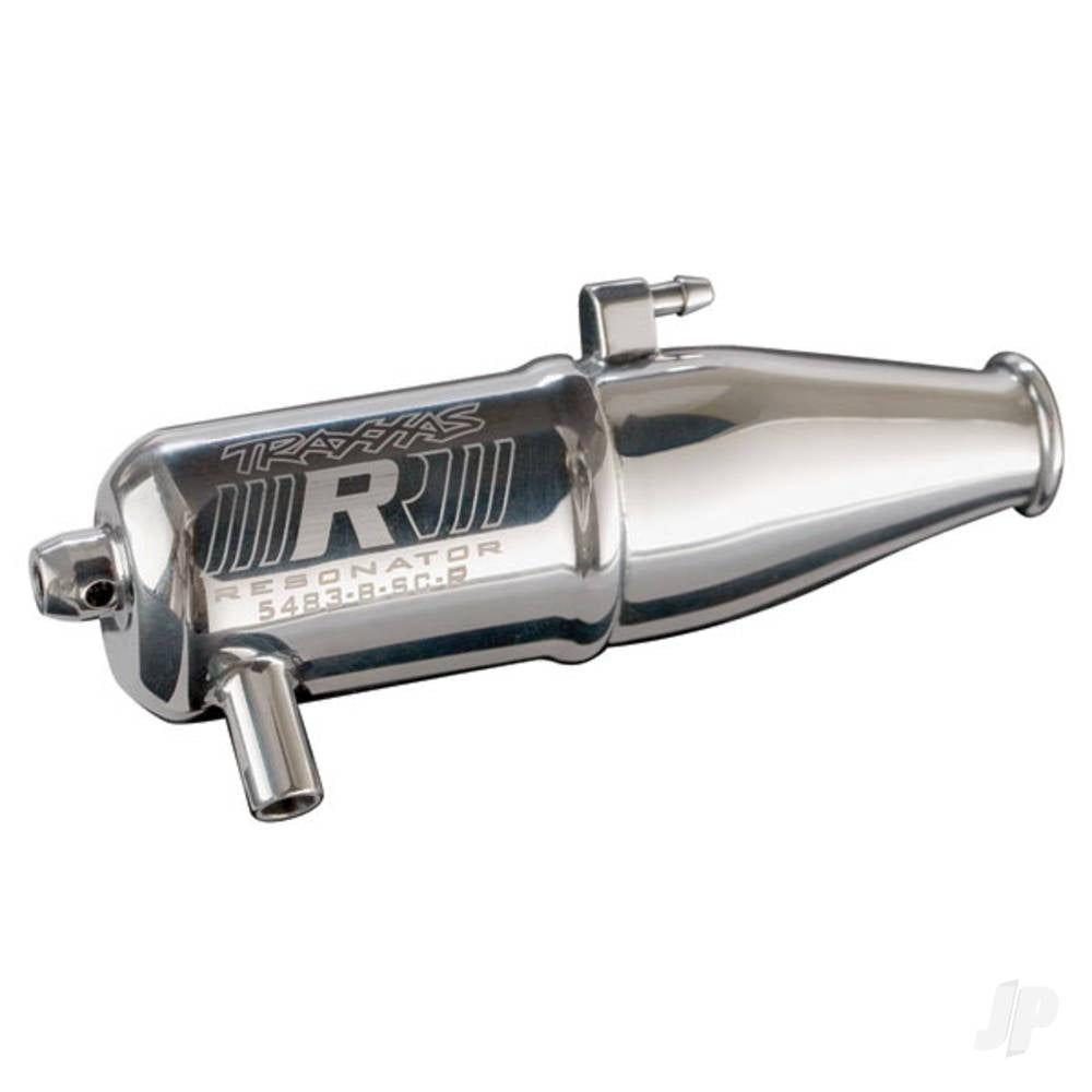 Traxxas Tuned pipe, Resonator, R.O.A.R. legal (single-chamber, enhances low to mid-rpm power) (for Jato, N. Rustler, N. 4-Tec with TRX Racing Engines) TRX5483
