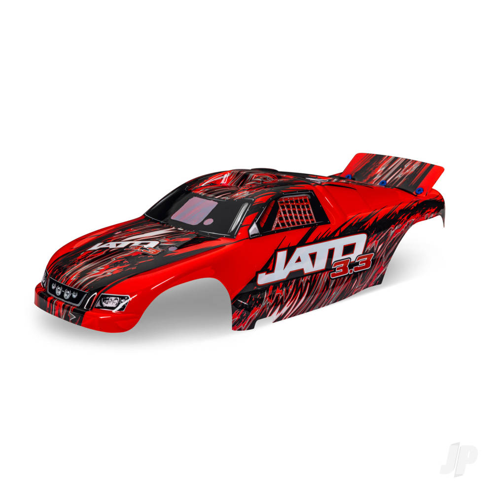 Traxxas Body, Jato, red (painted, decals applied) TRX5511A