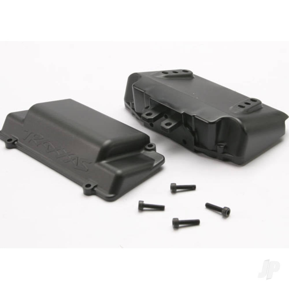 Traxxas Battery Box, bumper (Rear) (includes battery case with bosses for wheelie bar, cover, and foam pad) TRX5515X
