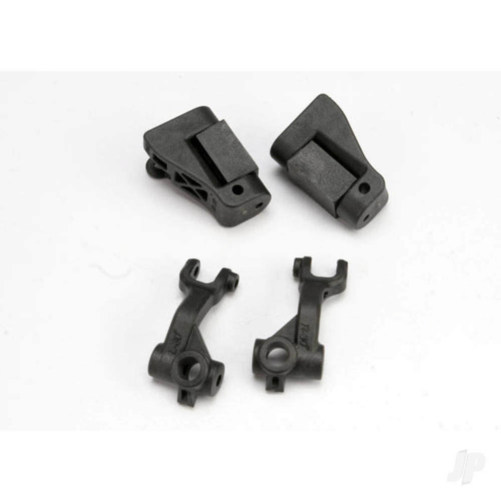 Traxxas Caster blocks, 30-degree (left & right) / steering blocks, 30-degree (left & right) TRX5532