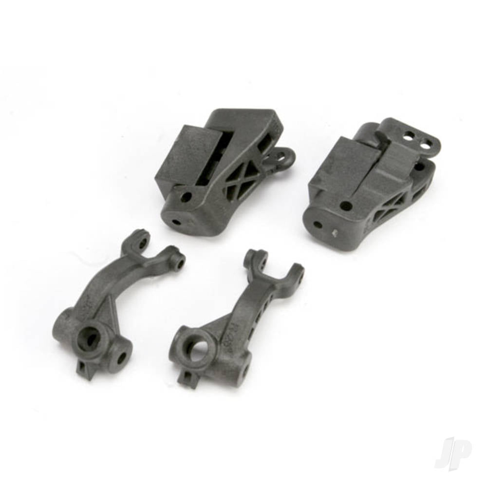Traxxas Caster blocks, 25-degree (left & right) / steering blocks, 25-degree (left & right) TRX5536