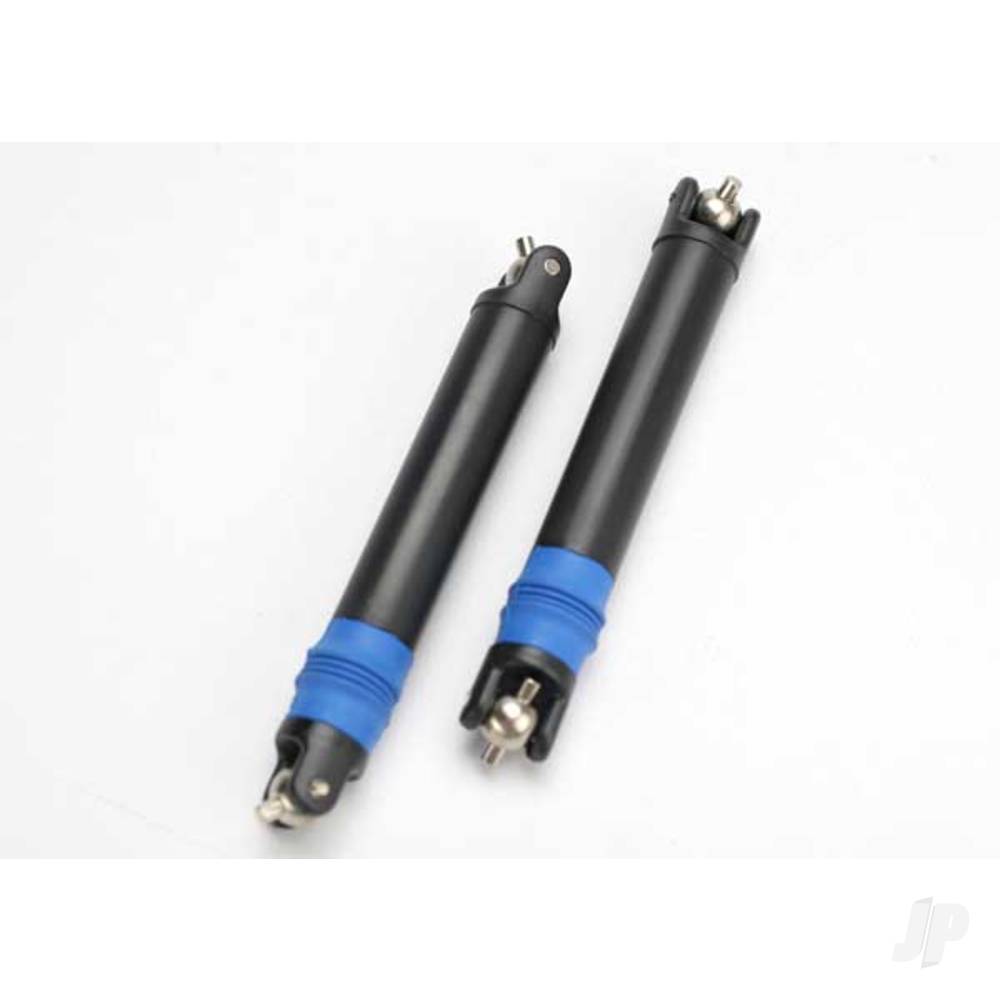 Traxxas Half shaft Set, left or right (internal splined half shaft / external splined half shaft / rubber boot / metal U-joints) (assembled with glued boot) (2 assemblies) TRX5550